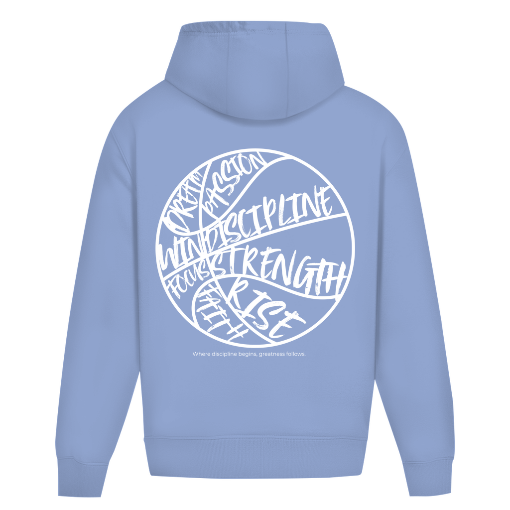 Oversize Hoodie Ohne Kordel Discipline Mindset
