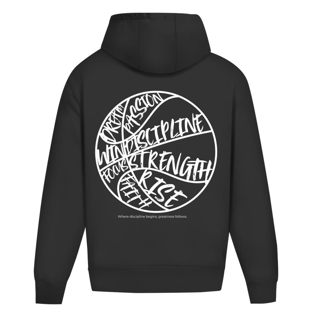 Oversize Hoodie Ohne Kordel Discipline Mindset